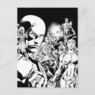 Blackest Night Comic Panel 2 Postcard