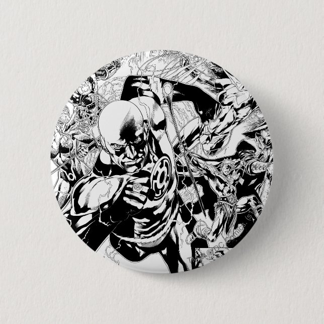 Blackest Night Comic Panel 6 Cm Round Badge (Front)