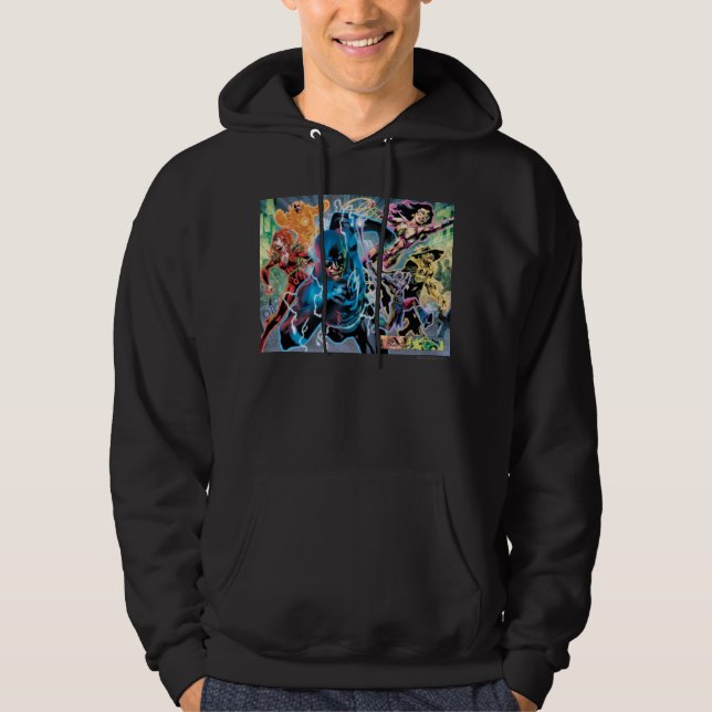 Blackest Night Comic Panel - Colour Hoodie (Front)
