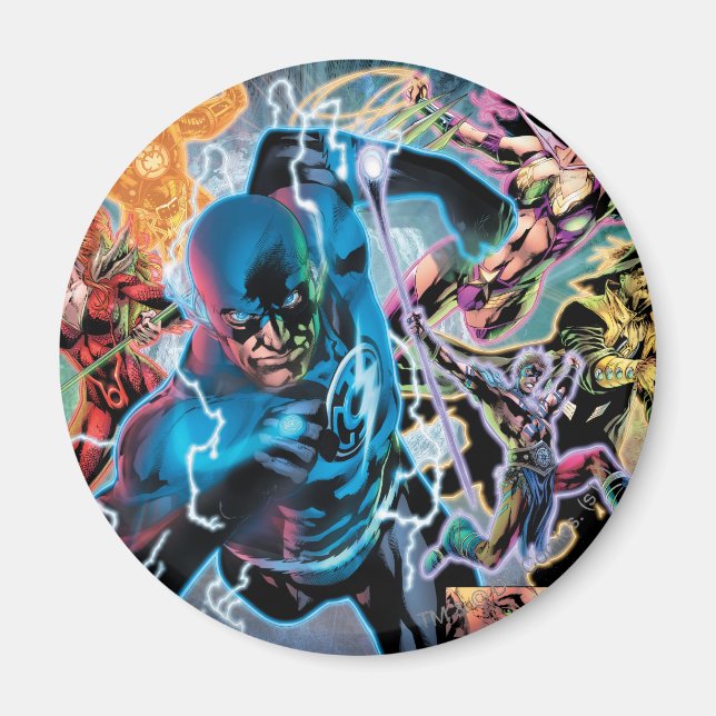 Blackest Night Comic Panel - Colour Magnet (Front)