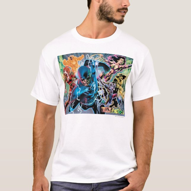 Blackest Night Comic Panel - Colour T-Shirt (Front)