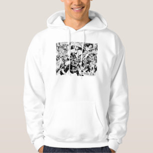 Blackest Night Comic Panel Hoodie