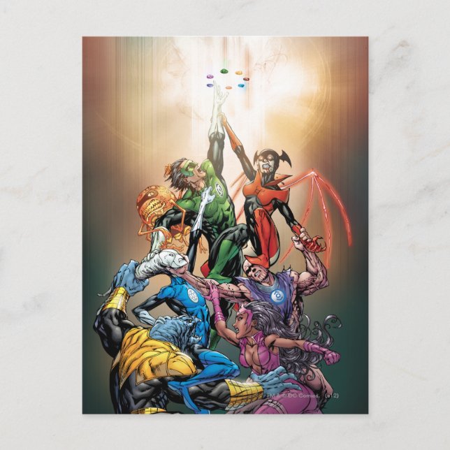 Blackest Night Cover Postcard (Front)