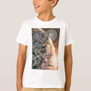 Blackest Night Group and Moon T-Shirt