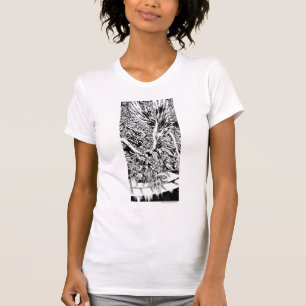 Blackest Night Group Painting - Black and White T-Shirt