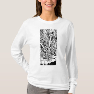 Blackest Night Group Painting - Black and White T-Shirt