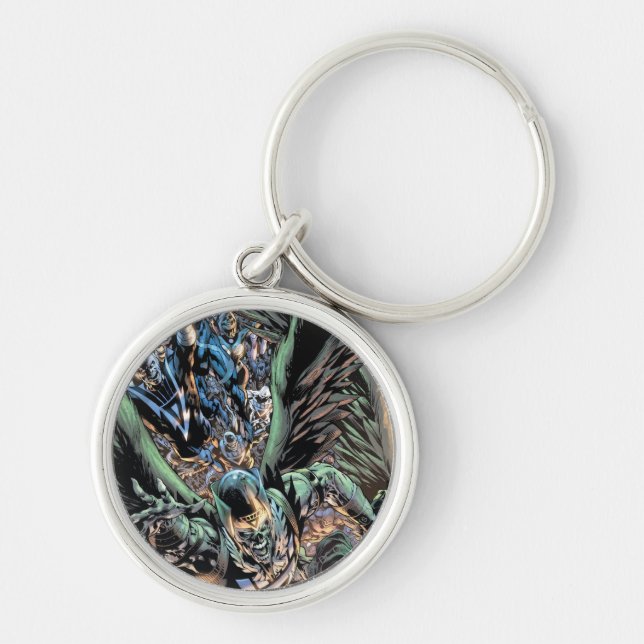 Blackest Night Group Painting - Colour Key Ring (Front)