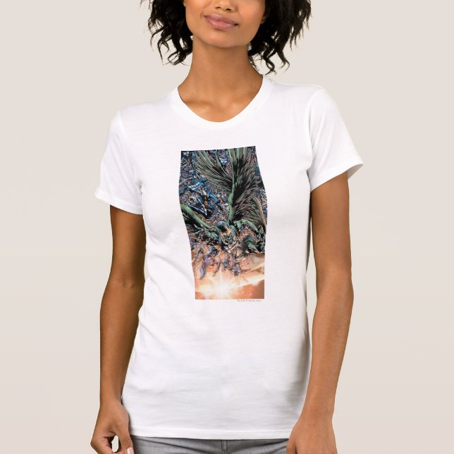 Blackest Night Group Painting - Colour T-Shirt (Front)