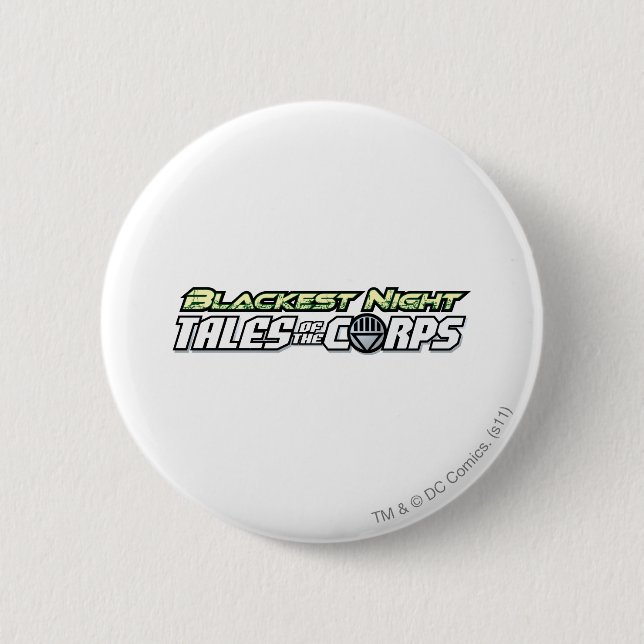 Blackest Night Tales of the Corps 6 Cm Round Badge (Front)