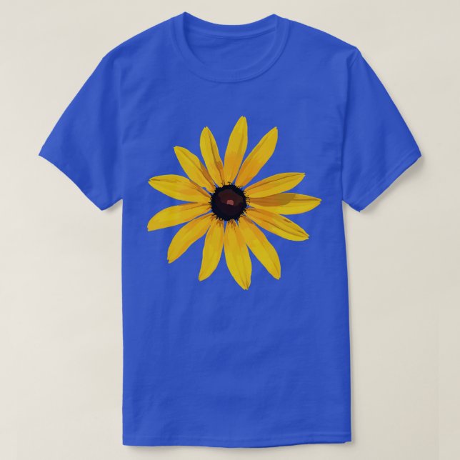 BlackEyed Susan Green TShirt (Design Front)