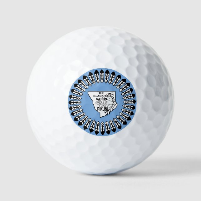 Blackfeet Nation  Golf Balls (Front)