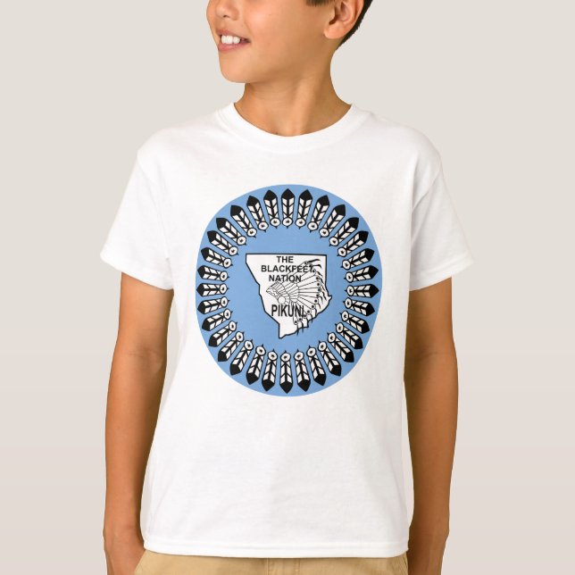Blackfeet Nation  T-Shirt (Front)