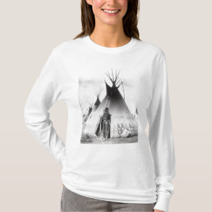 Blackfoot Brave, near Calgary, Alberta, 1889 T-Shirt