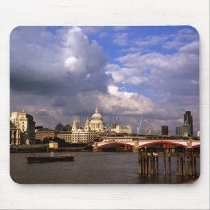 Blackfriars Bridge and St Paul's Cathedral Mouse Pad