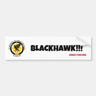 Blackhawk bumper sticker