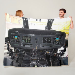 BLACKHAWK INSTRUMENT PANEL FLEECE BLANKET