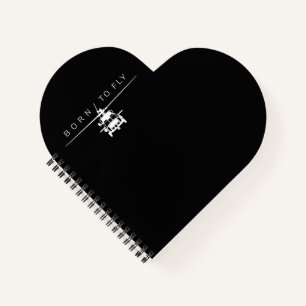 Blackhawk Military Aviation Helicopter Pilot Gift Notebook