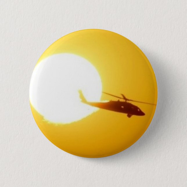 BLACKHAWK SUNSET 6 CM ROUND BADGE (Front)