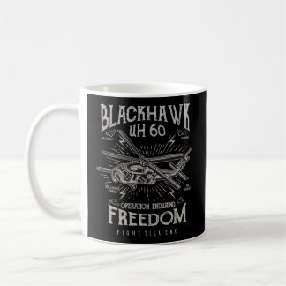 Blackhawk Uh 60 Helicopter Style Chopper Pilot Fan Coffee Mug