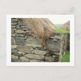 Blackhouse - Gearannan, Isle of Lewis Postcard