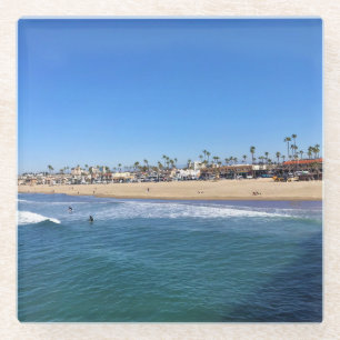 Blackies, Newport Beach, California Glass Coaster