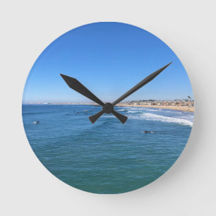 Blackies, Newport Beach, California Round Clock