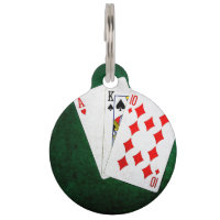 Blackjack 21 point - Ace, King, Ten