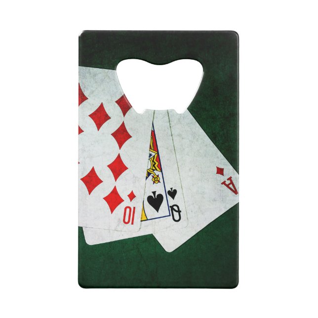 Blackjack 21 point - Ace, Queen, Ten (Back)