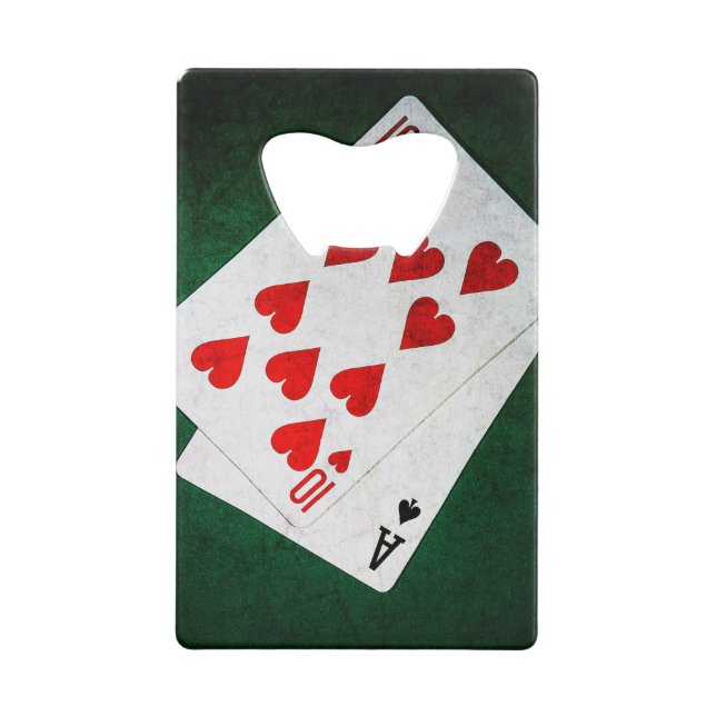 Blackjack 21 point - Ace, Ten (Back)