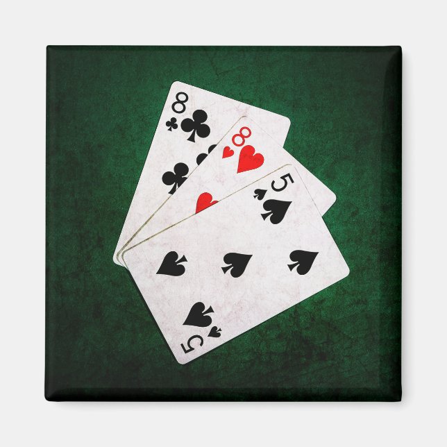 Blackjack 21 point - Eight, Eight, Five Magnet (Front)