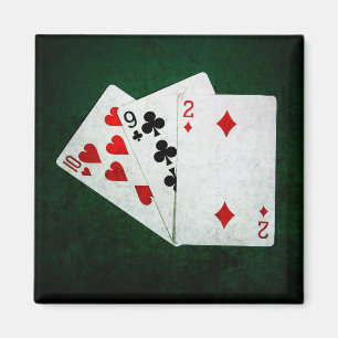 Blackjack 21 point - Ten, Nine, Two Magnet