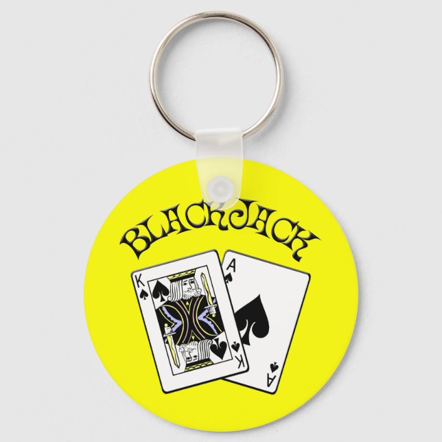 BLACKJACK KEY RING (Front)