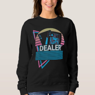 Blackjack Retro Dealer Sweatshirt