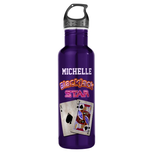 Blackjack Star 710 Ml Water Bottle (Front)