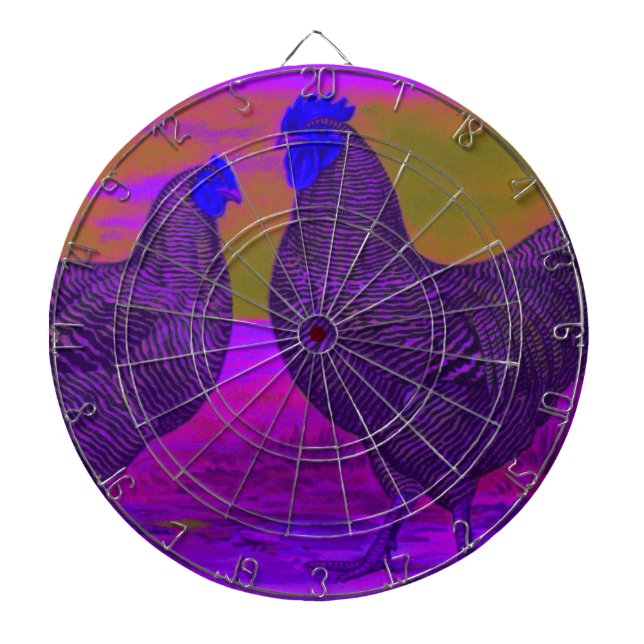 BlackLight Dartboard (Front)