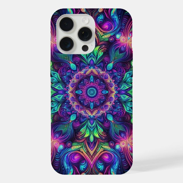  Blacklight  design iPhone Case (Back)