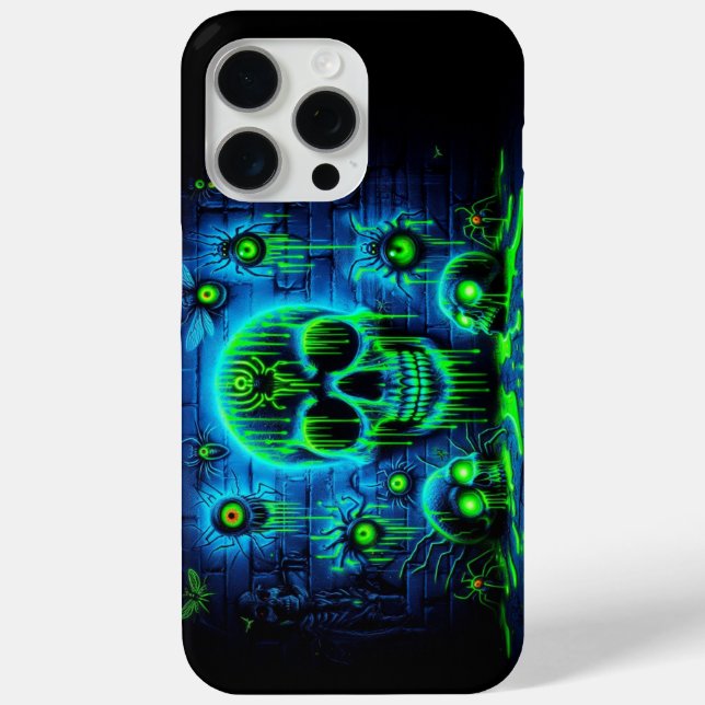  Blacklight Graffiti design Case-Mate iPhone Case (Back)