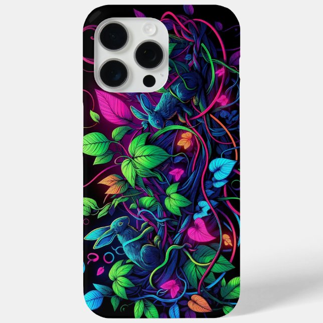  Blacklight Graffiti design Case-Mate iPhone Case (Back)