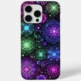  Blacklight Graffiti design iPhone 15 Pro Max Case
