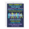 Blacklight Party Invitation