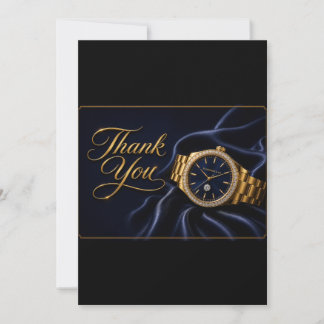 Blackmere & Co. Luxury Watch Thank You Card | Soph