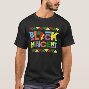 Blacknificent Black History African American T-Shirt