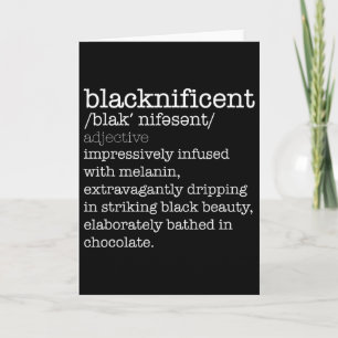 Blacknificent Dictionary Black History Month Meme Card