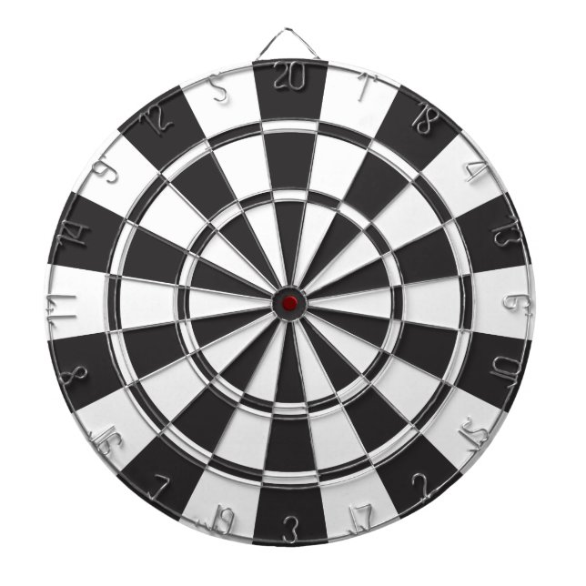 Black'n'White Dartboard (Front)