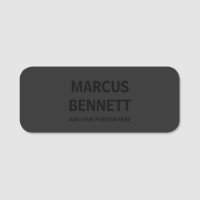 Blackout Minimal Modern Stylish Identity Design