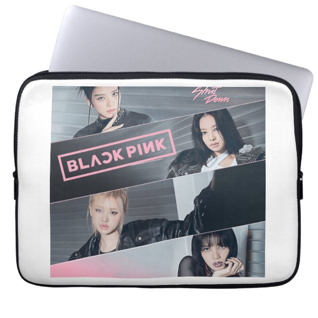 BlackPink Shut Down Laptop Sleeve (Front)