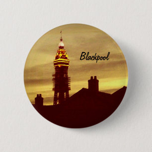 Blackpool 6 Cm Round Badge