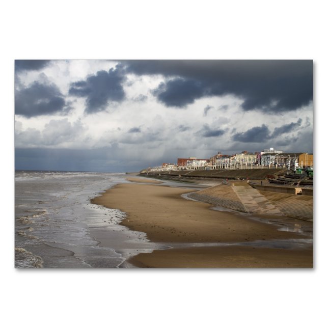 Blackpool Beach Table Number (Front)