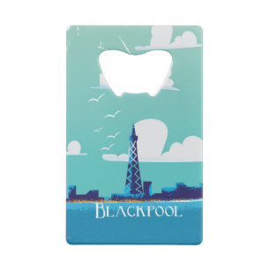 Blackpool, England vintage travel poster