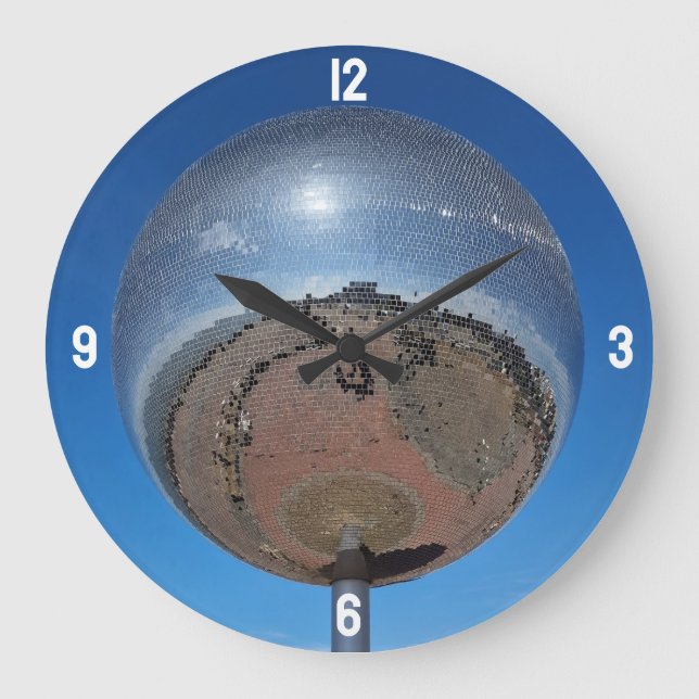 Blackpool Mirrorball Glitterball Clock (Front)